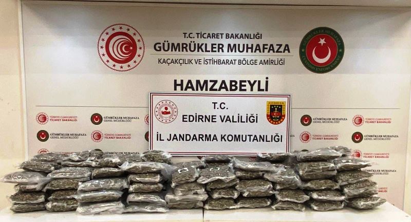 Hamzabeyli Gümrük Kapısı’nda gerçekleştirilen