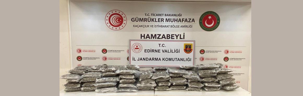 Hamzabeyli Gümrük Kapısı’nda gerçekleştirilen müşterek