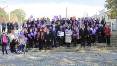 25 KASIM MÜCADELESİ: EDİRNE’DE KADINA YÖNELİK ŞİDDETE KARŞI BİRLİK VURGUSU