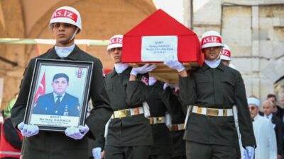 Şehit Astsubay Berkay Karaca Dualarla Uğurlandı