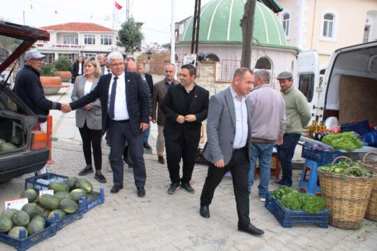 CHP Edirne İl Örgütü İlçelerde Halkla Buluştu