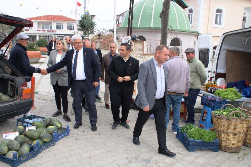CHP Edirne İl Örgütü İlçelerde Halkla Buluştu