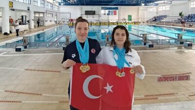 Edirnesporlu Yüzücülerden Yunanistan’da Madalya Yağmuru