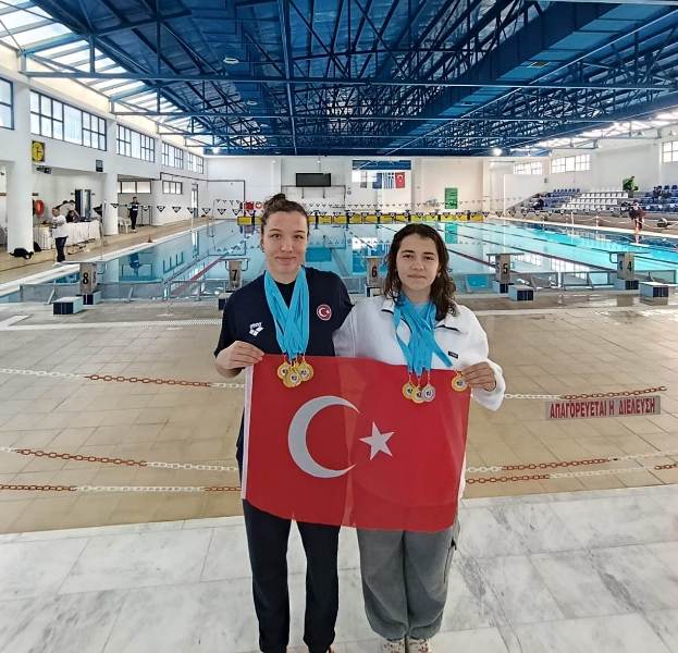 Edirnesporlu Yüzücülerden Yunanistan’da Madalya Yağmuru