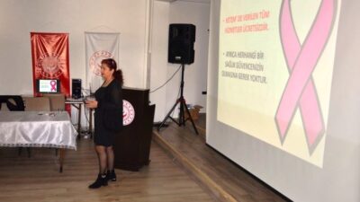 Meme Kanseri Bilinçlendirme ve Farkındalık Ayı Kapsamında Eğitim Düzenlendi