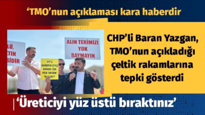 Üretici için veda rakamı’ ‘TMO’nun açıklaması kara haberdir’ ‘Üreticiyi yüz
