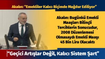İYİ Parti Edirne Milletvekili Prof. Dr. Mehmet Akalın, TBMM Genel
