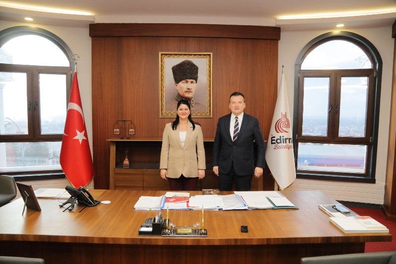 Silivri Belediye Başkanı Bora Balcıoğlu, Trakya Belediyeler Birliği Toplantısı öncesinde