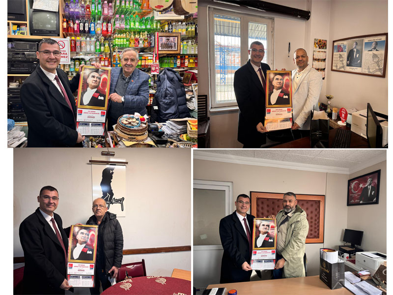 Cumhuriyet Halk Partisi Edirne Merkez İlçe Başkanlığı tarafından yeni yıl