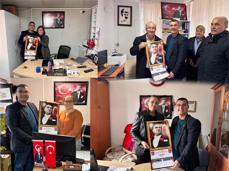 Cumhuriyet Halk Partisi Edirne Merkez İlçe Başkanlığı tarafından yeni yıl