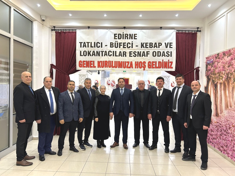 912 üyesi ve 34 farklı meslek grubunu temsil eden Edirne