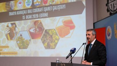 Edirne’de arıcılığın korunması, geliştirilmesi ve yerel değerlerin markalaşması amacıyla önemli
