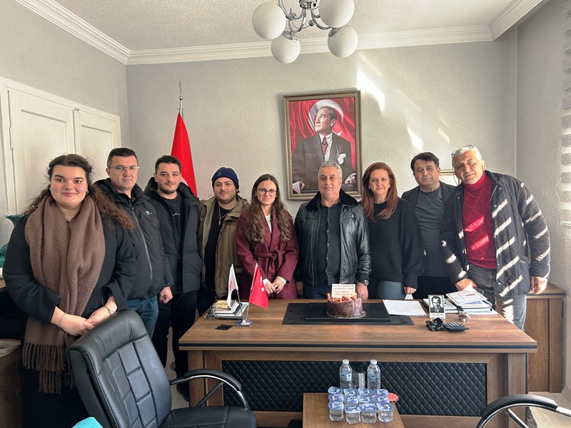 10 Ocak Çalışan Gazeteciler Günü dolayısıyla Edirne Merkez Mahalle Muhtarları