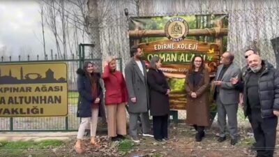 643. Kırkpınar Ağası Mustafa Altunhan’dan Eğitime ve Doğaya Örnek Katkı