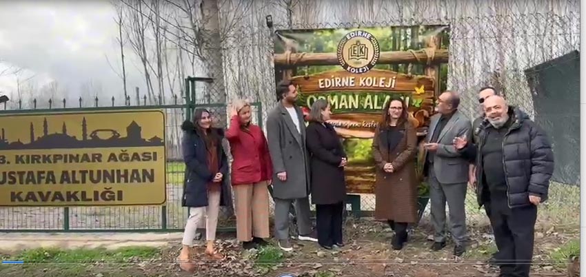 643. Kırkpınar Ağası Mustafa Altunhan’dan Eğitime ve Doğaya Örnek Katkı