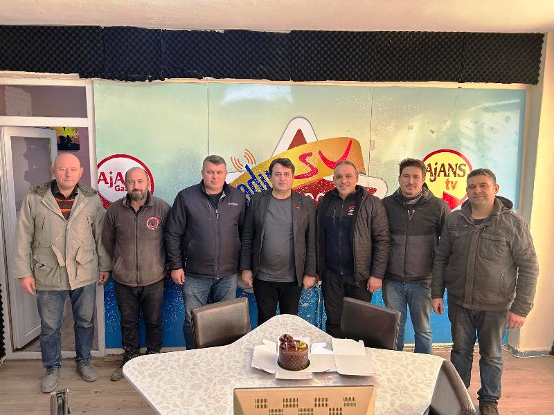 10 Ocak Çalışan Gazeteciler Günü dolayısıyla Edirne 1. Küçük Sanayi