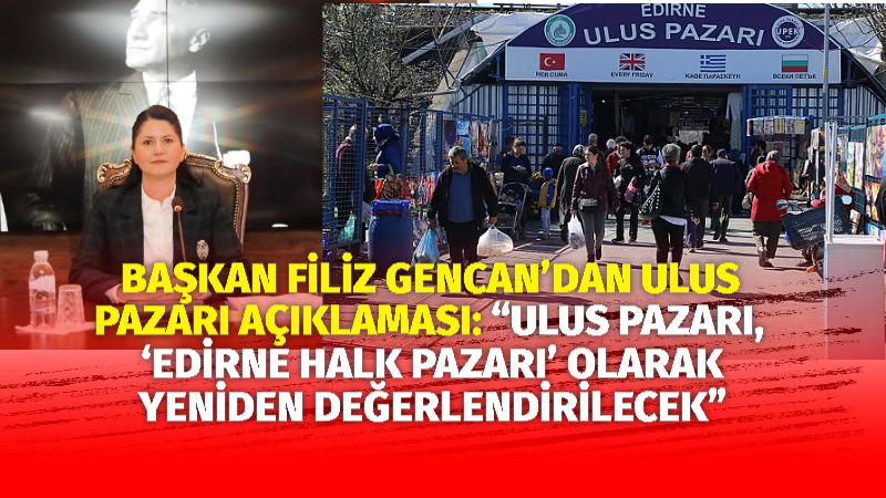 “TEK ÖLÇÜMÜZ KAMU YARARI, ŞEFFAFLIK VE EDİRNELİNİN HAKKI”** Edirne Belediye