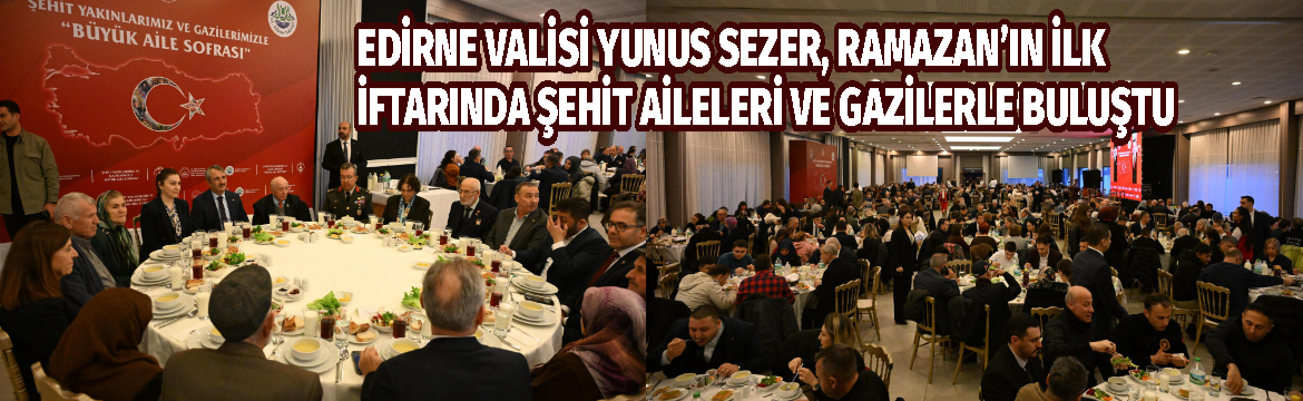 Ramazan Ayı’nın ilk iftar programı,