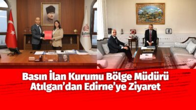 Basın İlan Kurumu (BİK) Tekirdağ Bölge Müdürü Ökkeş Buğra Atılgan,