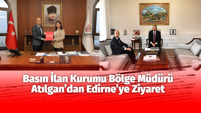 Basın İlan Kurumu (BİK) Tekirdağ Bölge Müdürü Ökkeş Buğra Atılgan,