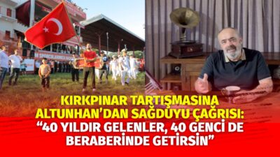 664 ve 665. Kırkpınar Ağası Ufuk Özünlü’nün, TRT Spor’da yayınlanan