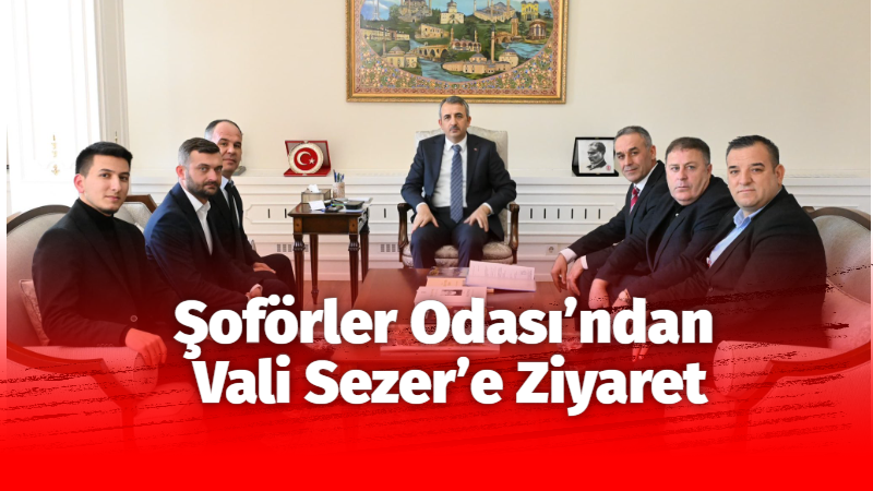 Edirne Şoförler ve Otomobilciler Odası Başkanlığına seçilen Aytaç Dilci ve