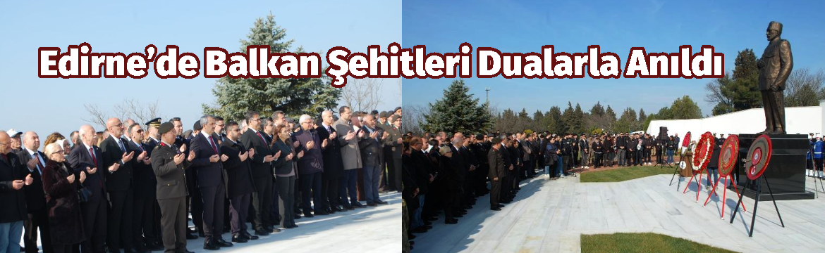 &nbsp;26 Mart Balkan Şehitlerini Anma