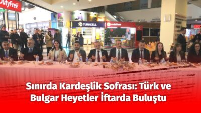 Edirne Valisi Yunus Sezer, Ginka Raycheva ve Edirne milletvekilleri, düzenlenen