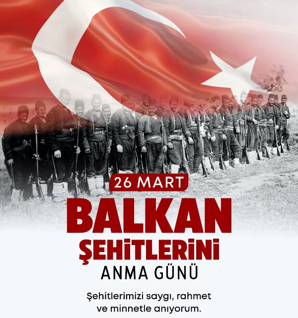 Edirne Belediye Başkanı Filiz Gencan, 26 Mart Balkan Şehitlerini Anma