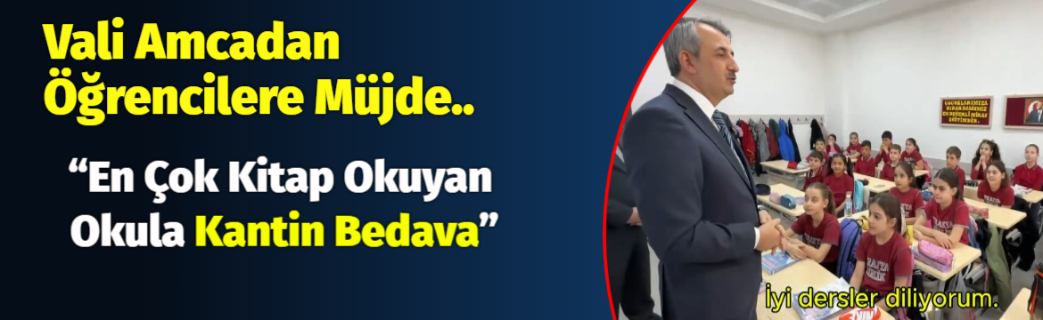 Vali Sezer’den 100. Yıl İlkokulu’na