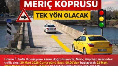 Edirne Valiliği tarafından yapılan açıklamaya göre, Ramazan Bayramı süresince kentte