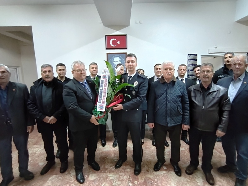 Edirne’nin Süloğlu İlçesinde 10 Nisan Polis Haftası dolayısıyla İlçe Emniyet