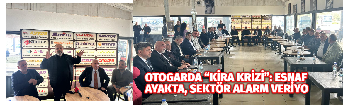 Edirne’de otogar yazıhaneleri için hazırlanan