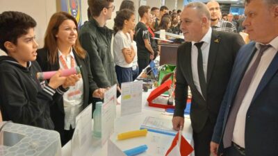 Özel Edirne Bahçeşehir Ortaokulu öğrencisi Mikail Kemal Keklicek, 18. TÜBİTAK