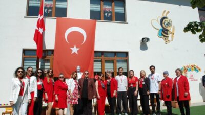 Edirne’de faaliyet gösteren Özel Beta İlk Yıllar Okulu, 23 Nisan