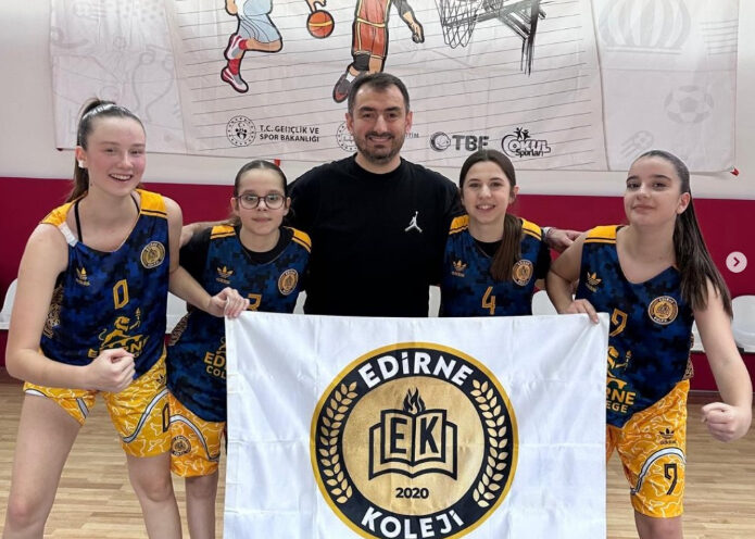 Özel Edirne Koleji Ortaokulu 3×3 Basketbol Yıldız Kız Takımı, Tekirdağ’da