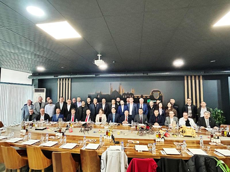 Edirne esnaf camiasında seçim heyecanı giderek artarken, Edirne Tatlıcı, Büfeci,