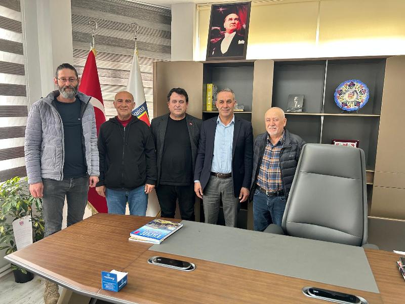 TGD’den Şoförler Odası Başkanı Dilci’ye Hayırlı Olsun Ziyareti Trakya Gazeteciler