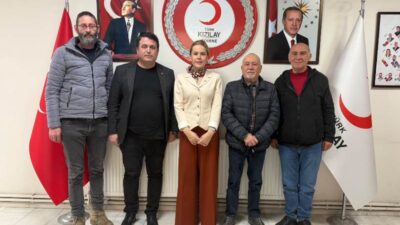 Trakya Gazeteciler Derneği (TGD) Başkanı Orhan Doğan ve beraberindeki yönetim