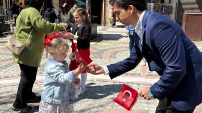23 Nisan Ulusal Egemenlik ve Çocuk Bayramı, Edirne’de düzenlenen renkli