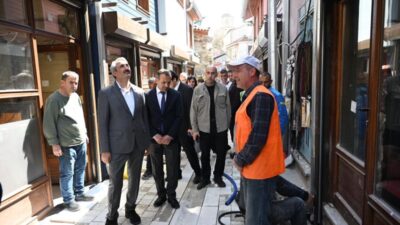 Edirne ValisiYunus Sezer, Edirne’nin kalbinde yer alan ve Saraçlar Caddesi’ne