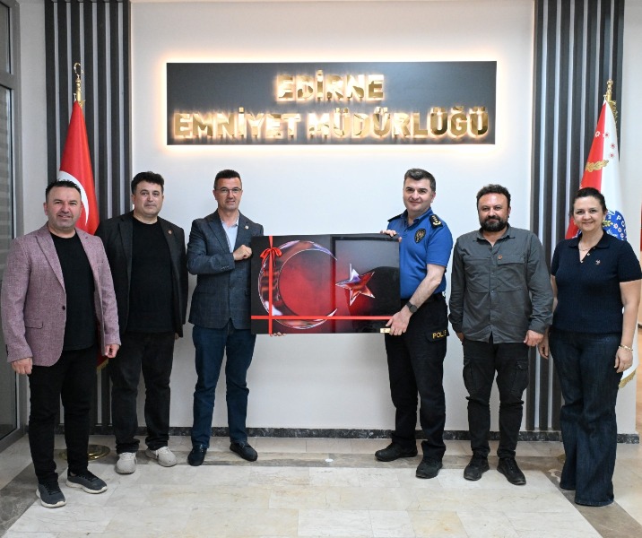 BASIN VE EMNİYET ARASINDA İŞ BİRLİĞİ MESAJI Edirne Gazeteciler Derneği