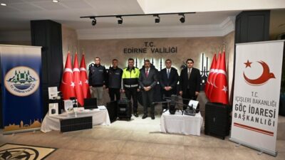 Edirne’de güvenlik ve asayiş hizmetlerinin etkinliğini artırmak amacıyla önemli bir
