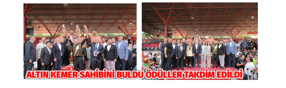 Başpehlivanlık finalinde Feyzullah Aktürk ile