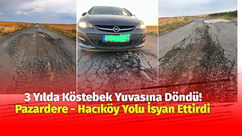 İpsala ilçesine bağlı Pazardere Köyü ile Hacıköy arasındaki yaklaşık 2