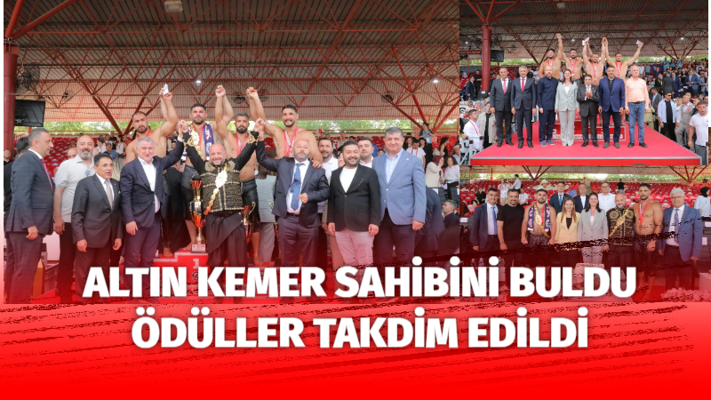 Başpehlivanlık finalinde Feyzullah Aktürk ile Erkan Taş karşı karşıya geldi.