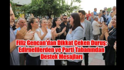 Cumhuriyet Halk Partisi Edirne İl Başkanı Yücel Balkanlı ile Merkez