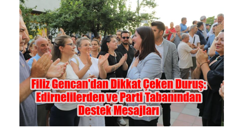 Cumhuriyet Halk Partisi Edirne İl Başkanı Yücel Balkanlı ile Merkez