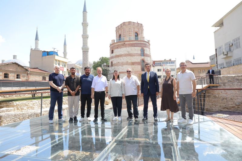 Edirne’nin Kültürel Mirasına Yakından İnceleme Edirne Belediye Başkanı Filiz Gencan,