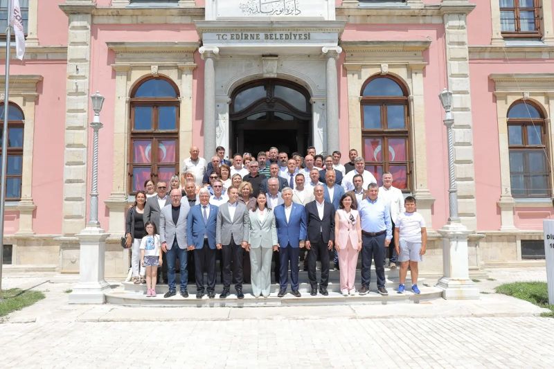 665.Kırkpınar Yağlı Güreşleri kapsamında Edirne’ye gelen TBMM Başkanvekili ve Ankara